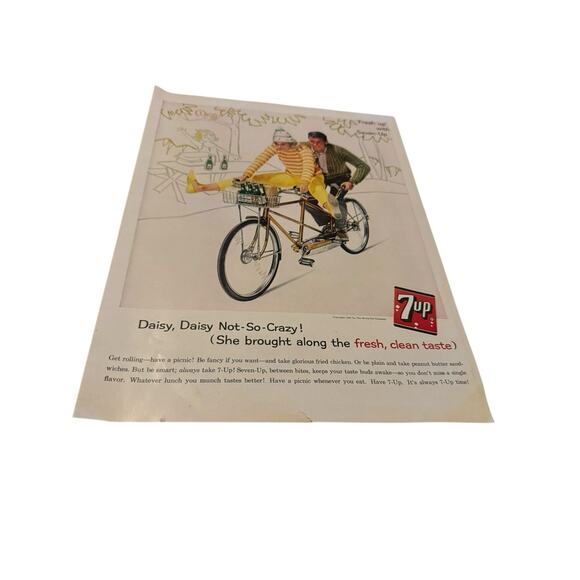 Vintage 1960s Magazine Ads Lot 7UP Bayer Firestone Holiday Inn Plymouth Skippy - Picture 3 of 11